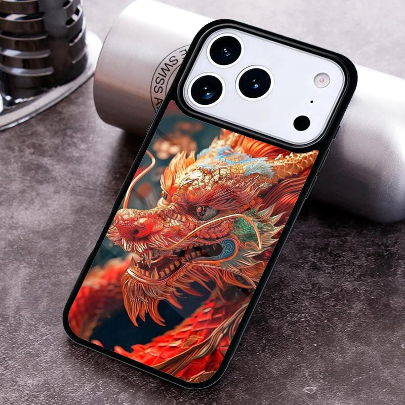 Dragon Phone Case For iPhone 17 16 15 14 13 12 11 Pro Max Plus 17Air Soft Silicone Cover