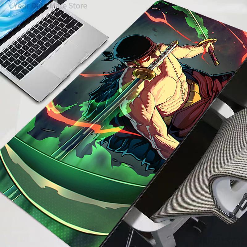 One Piece Mouse Pad Computer Speed Type Carpet Mat for E-sports Players Laptop Keyboard Durable Mousepad Office Desk Mat