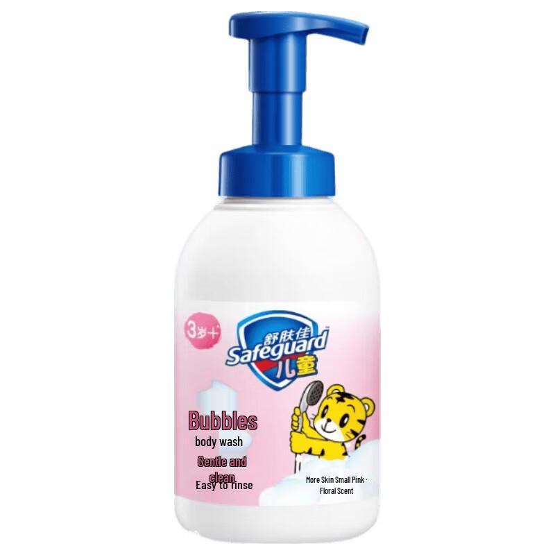 

Бережный пенный гель для душа Safeguard Kids