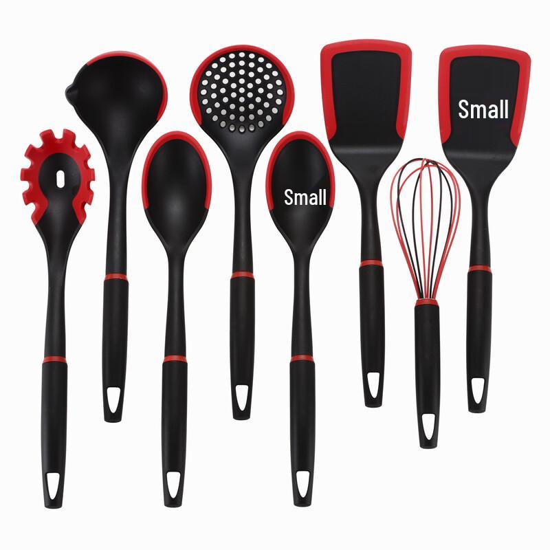 Ruhan Two-Tone Liquid Silicone Kitchen Utensil Set