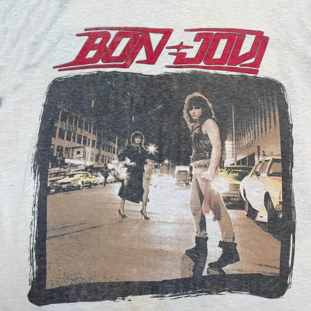 Boon JJovi Runaway Tour 1984 Vintage Band Tričko všech velikostí Unisex