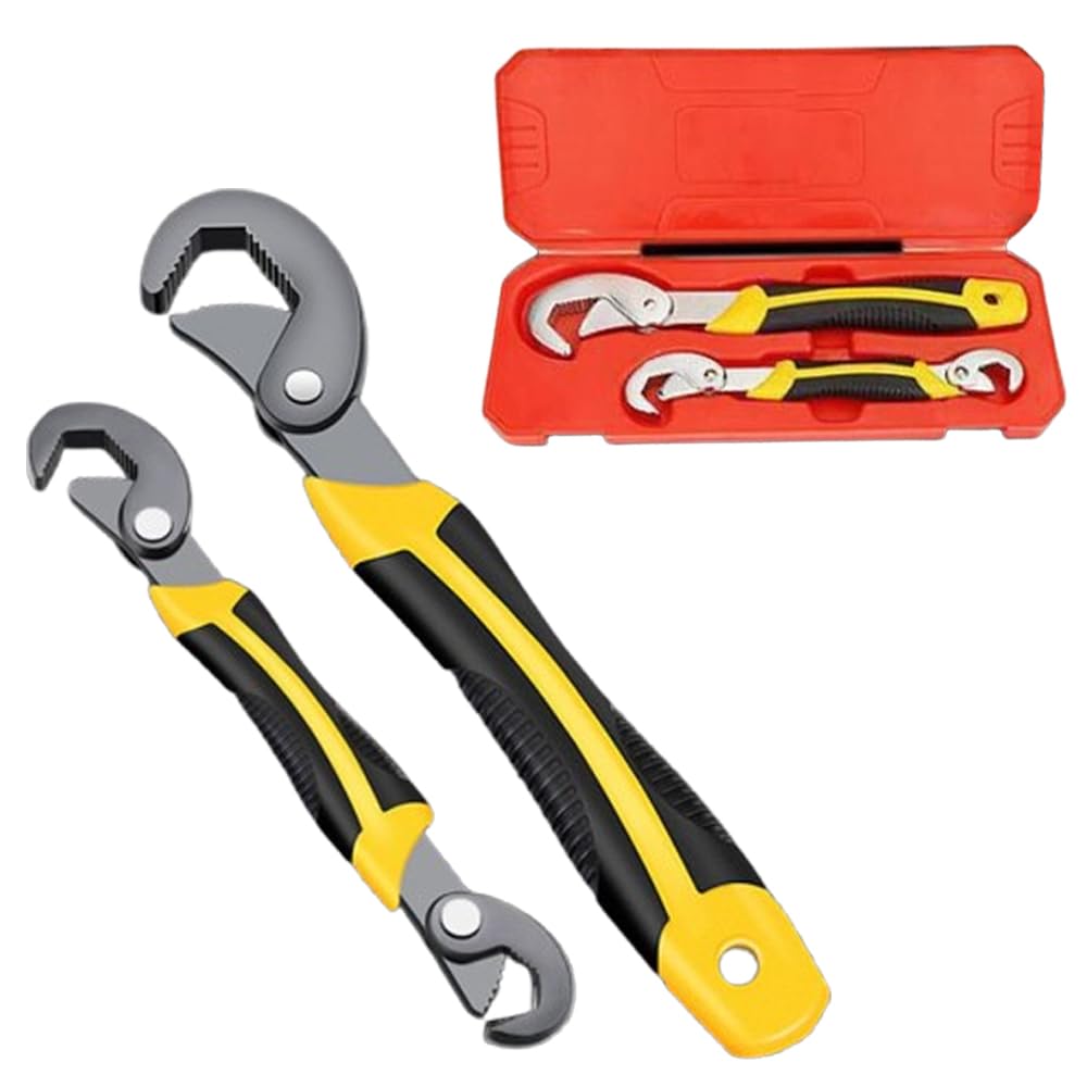 

Asdays Pipe Faucet Universal Ratchet Monkey Motor Plumbing Auto Set of 2 and Wrench, Spanner, Multi-Function Wrench, Wrench, Wrench, Tools, Repair,