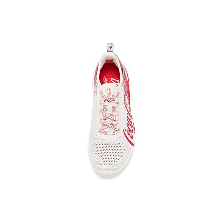 Coca-Cola, Anta Coca-Cola X Anta Hydrogen Run 2 Low-Top Running Shoes Women sneaker Red White 122025540-9