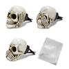 Skull-Shaped Aromatherapy Ornament Halloween Decor Car Accessory Ghost Festival Colorful Skull-Shaped Aromatherapy Decor Small Gift