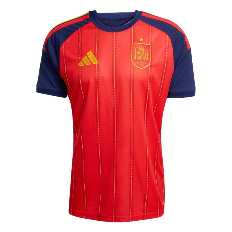 adidas Spanien 26 Heimtrikot Lebhaftes Rot Unisex Oberteile JN4390