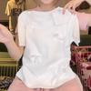 Japanese Pink Bow Short Sleeve T-shirt - Sweet & Spicy Niche Slim Fit Summer Top