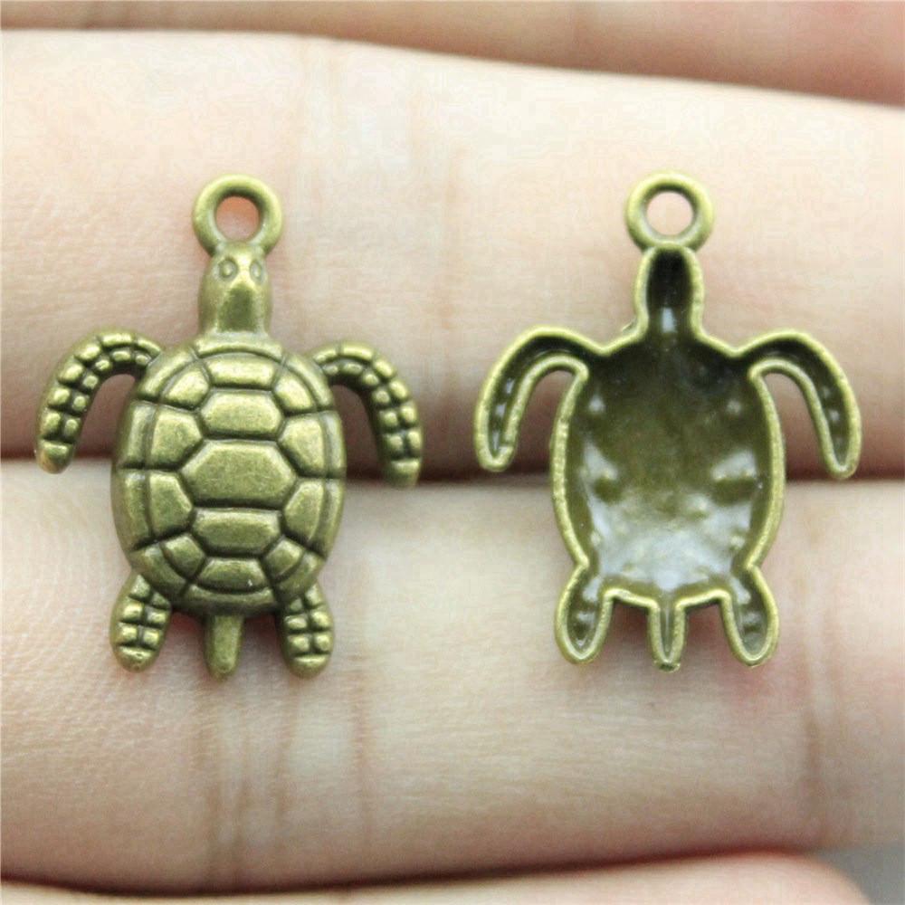 Charms Turtle Sea Turtle Pendants Minimalist Jewelry Components QC133