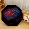 Bolton Wanderers FC Automatic 3‑Fold Umbrella 8‑Rib Windproof Folding Umbrella Sun Rain Protection For Outdoor Travel Daily Use