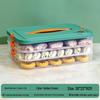 Dumpling Freezer Tray: Portable Multi-Layer Storage Box for Fresh Wontons