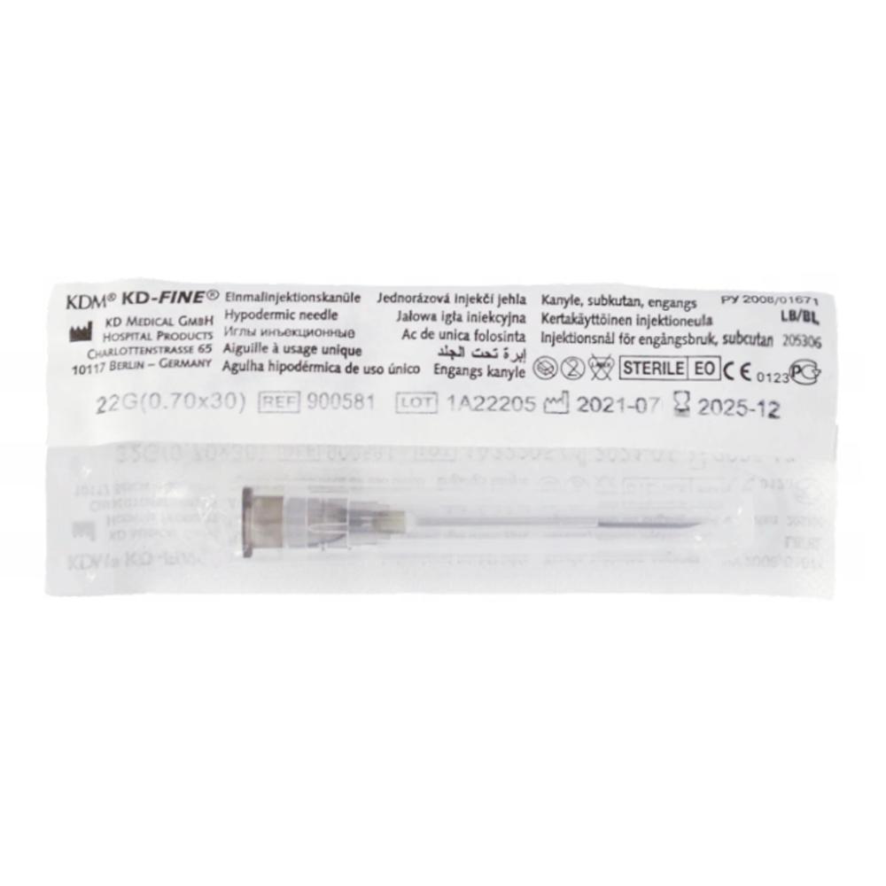 Injection Needles 23G 0.6mm X 80mm Kdm Kd-Fine 50 Pcs