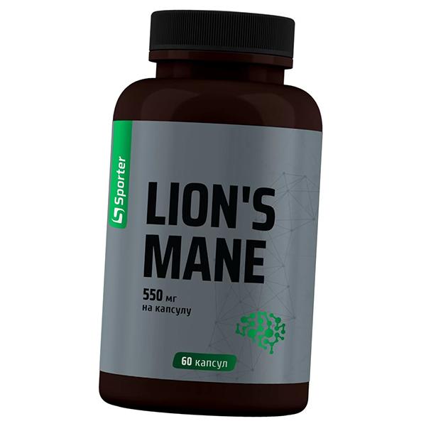 

Ежовик гребенчатый, Lions Mane 550, Sporter 60капс (71584002) 60caps