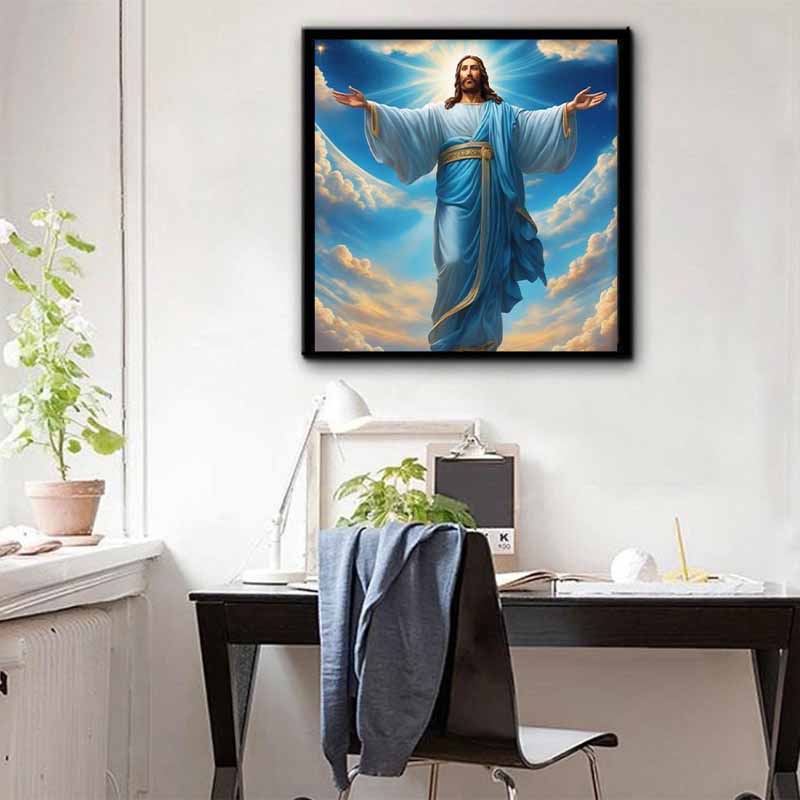 New Arrival 5D DIY Full Circle Diamond Painting "Religious" Embroidery Cross Stitch Home Decor Gift