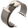 Milanese Mesh Loop for Apple Watch Band 49mm 46mm 45mm 44mm 42mm Stainless Steel Metal Strap for iWatch Series 10 9 8 7 Ultra 2