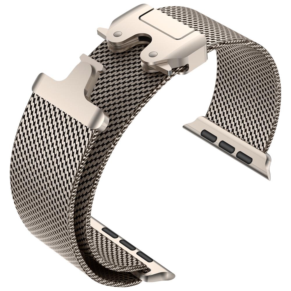 Milanese Mesh Loop for Apple Watch Band 49mm 46mm 45mm 44mm 42mm Stainless Steel Metal Strap for iWatch Series 10 9 8 7 Ultra 2