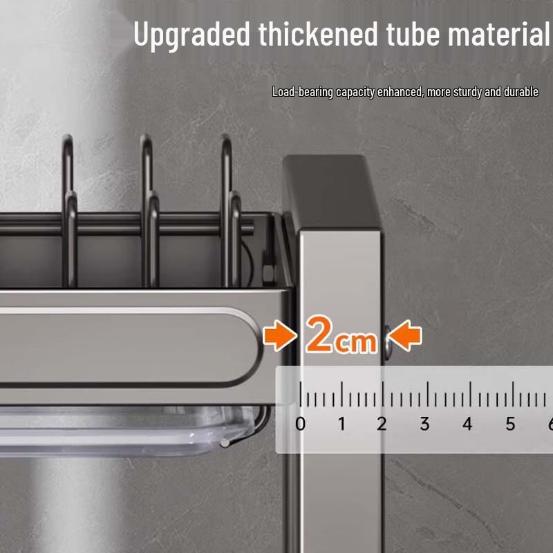 Yingbai 3-Tier Countertop Dish Drying & Storage Rack