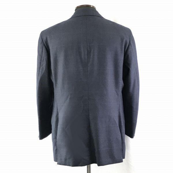 Made In Japan TaylorMade BLESS Check Tailored Jacket M Men Navy Inner Pocket(USED)