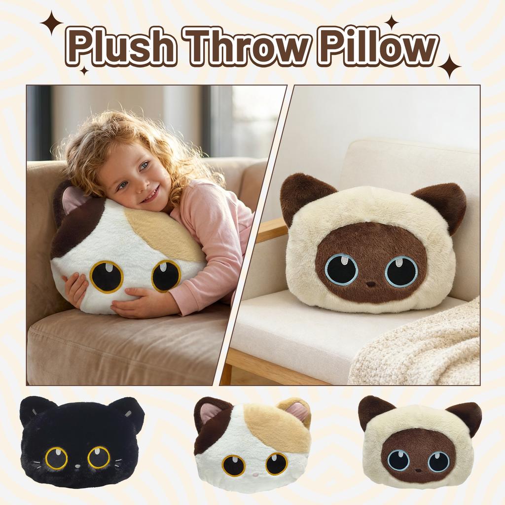 Plush Stuffed Toys Soft Throw Pillow Decorations, Kids Birthday Party Preferred Gift For Holidays, Birthdays
