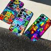 Game Geometry Dash Phone Case For Samsung S 24 Fe 25 Ultra Plus 20 Lite 21 30 22 23 24 22 Ultra 5G Fundas