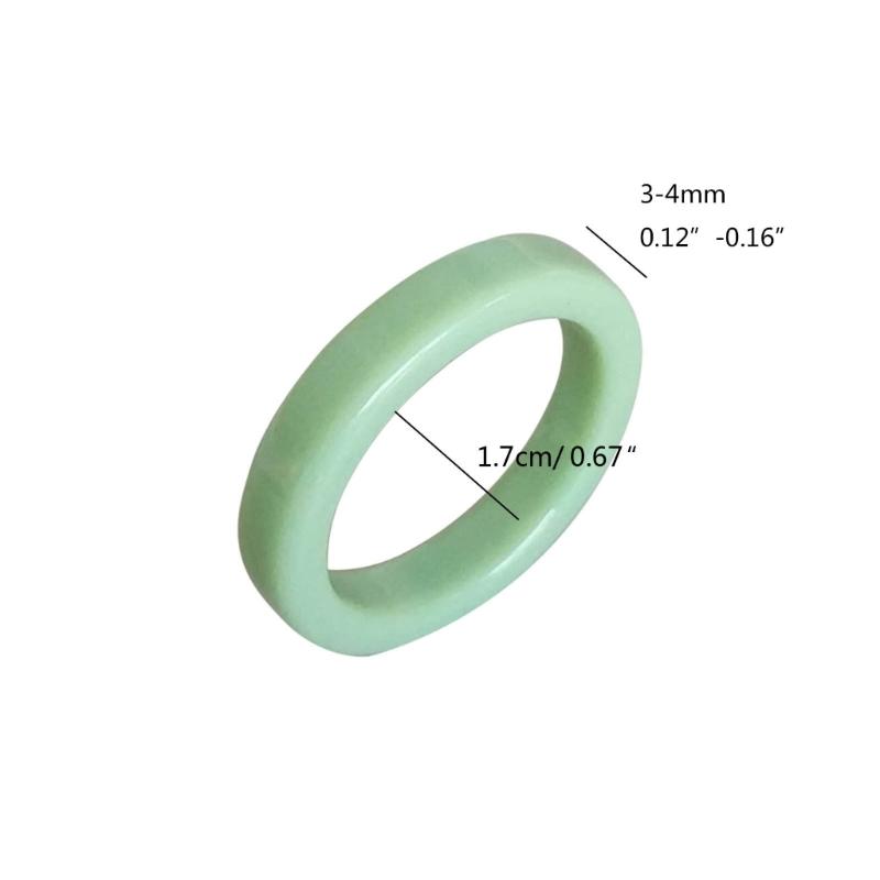 Acrylic Resin Ring Color Ring Fashion Y2K Style Accessory Jewelry Fans Gift DIY Finger Rings Ornaments Simple Ring