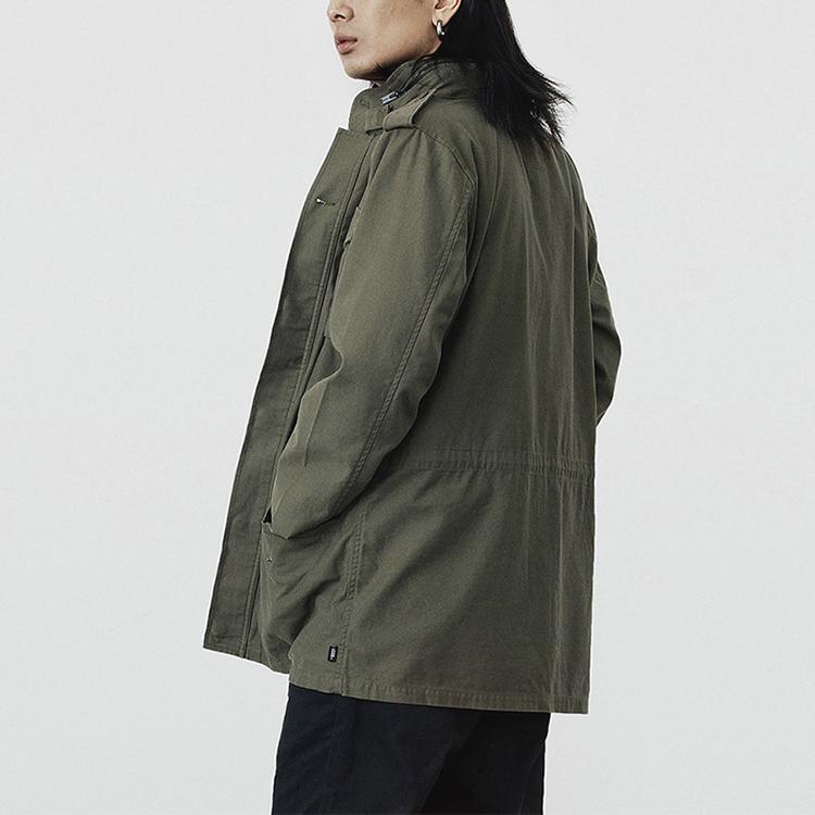 Vans Japanese Style Workwear Hooded Jacket Men Jackets Avocado-Green VN0A4RZSKCZ