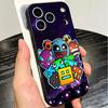 Geometry Dash Game Soft Phone Case for iPhone 16 16E 17 Air 15 Pro Max 14 Plus 13 Mini 11 12 7 Black Cover Back Shell
