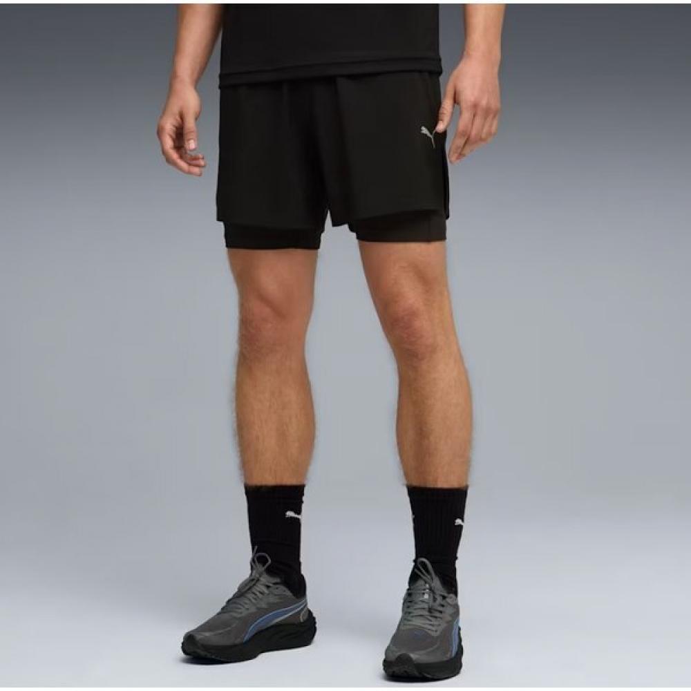 Puma Men S Drycell 5 Inch Dreamrun 2in1 ShortS XXL