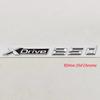 3D ABS Car Styling Logo XDrive 25i 25d Badge Rear Trunk Emblem Side Door Sticker For BMW X2 X3 XDrive Auto Accessories Zw5