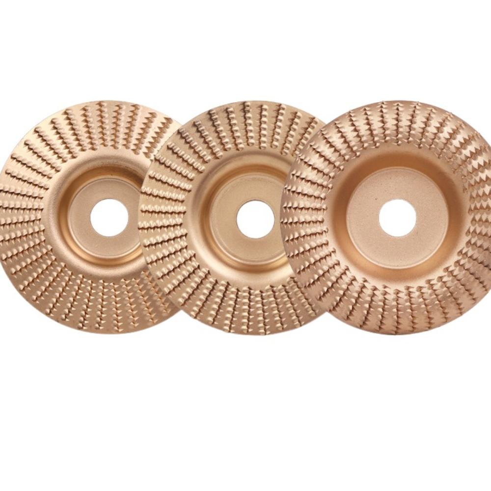 Runde Polierwinkel-Schleifscheibe Schnelles Schleifen Holzbearbeitungsrad Sicherheit