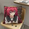 1pc Mio Naruse Anime Characters Pillow Case Fashion Square Pillowcase Bedroom Sofa Room Ins Decoration Leisure