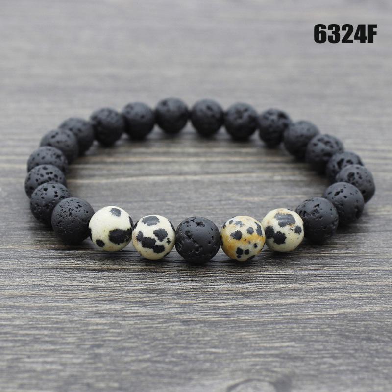 European 2021 Hot-Selling Lava Stone Yoga Bracelet