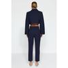 Black Basic Woven Trousers Twoss19st0038
