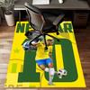 1pc Neymar18 Design Printed Area Rug Carpet for Bedroom Living Room Home Decor Rugs Mat Non Slip Mat Rug for Bedside