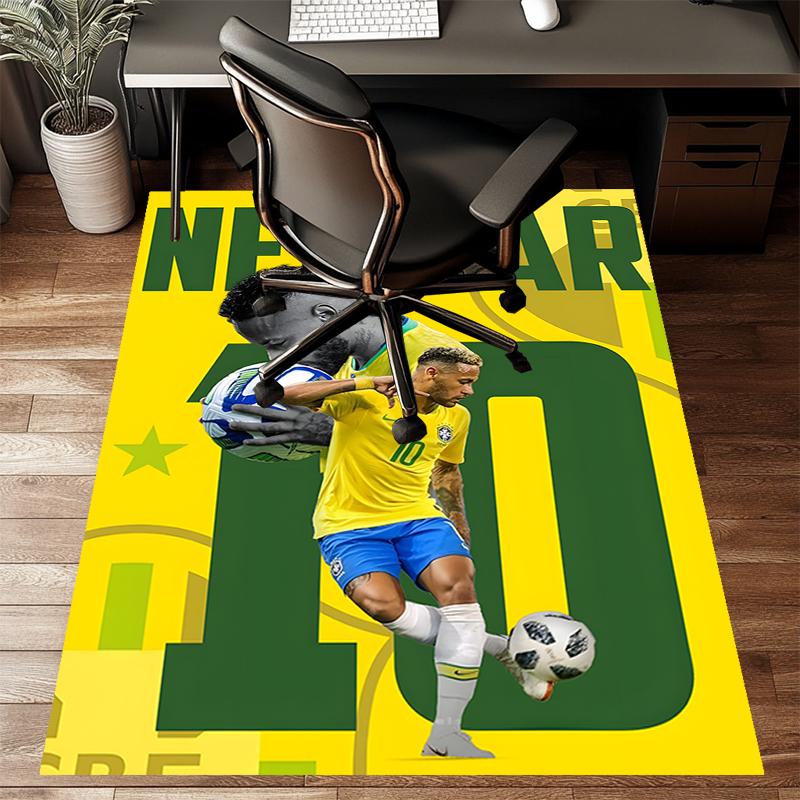 1pc Neymar18 Design Printed Area Rug Carpet for Bedroom Living Room Home Decor Rugs Mat Non Slip Mat Rug for Bedside
