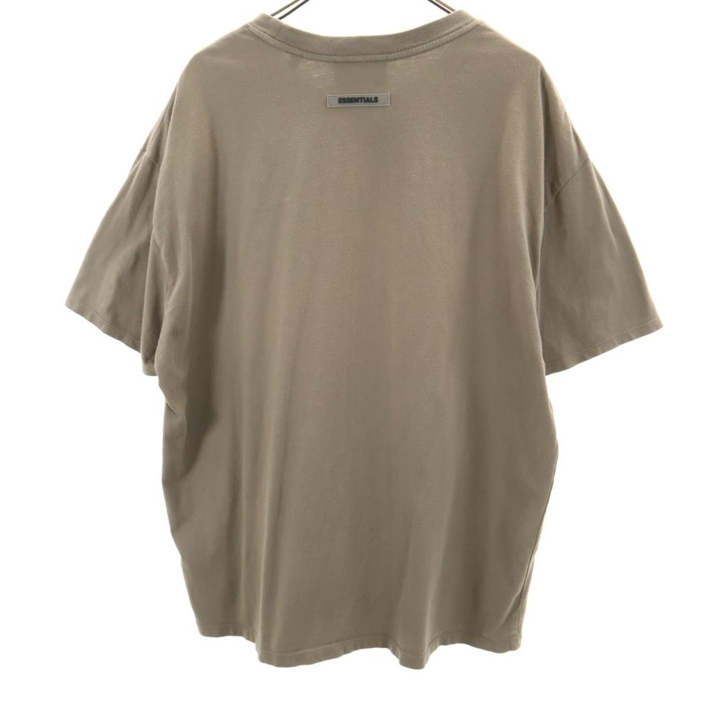 Essentials Koszulka z krótkim rękawem M khaki Męska Używana