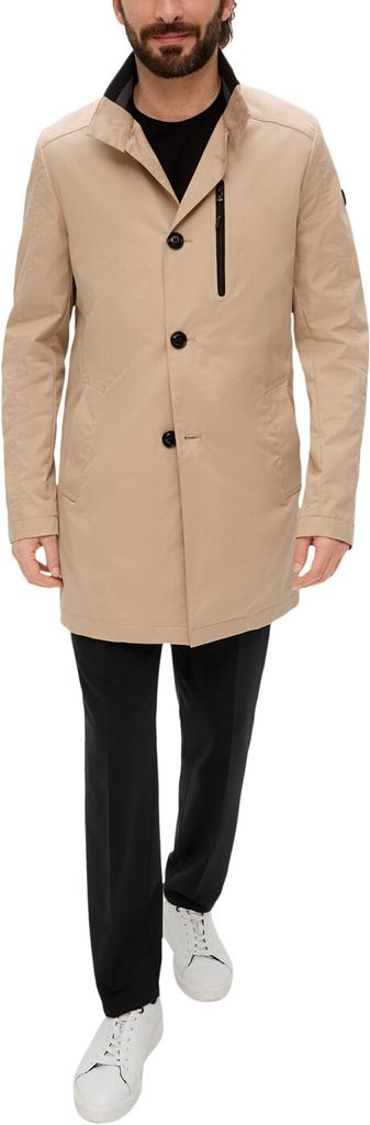 s.Oliver Coat Made of Cotton Blend (2148939) Beige