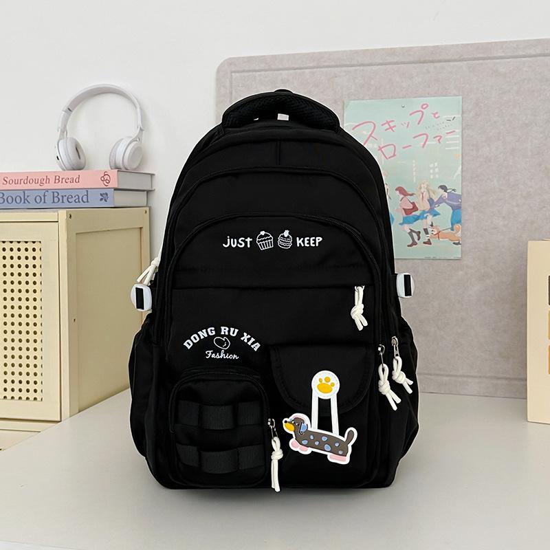 College Style Cute Schoolbag Girl Junior High School Girl High School Student Girl Large Capacity Travel Computer Backpack