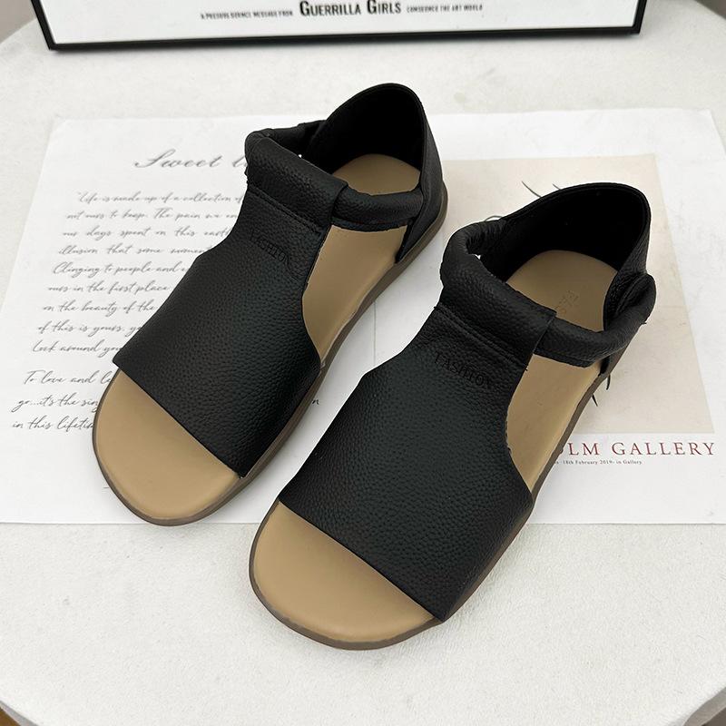 Niche design sense fashionable versatile sandals women wear summer new niche casual comfortable beach sandals