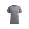 Train Essentials Feelready Training Tee Dark Grey Heather/White/Black Men Streetwear IC7444