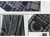2024 Men's Brushed Imitation Cashmere Scarf - British Style, Business Casual, Autumn/Winter Accessory