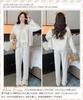 PHOLEEY Pajama Set with Nightwear with Removable Cute and Comfortable Home Wear Women's 3-Piece Cardigan, Pads,