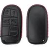 Leather 3 4 5 Buttons Smart Key Fob Case Cover for Jeep Cherokee Compass