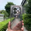 Phone Case For Moto G75 G85 G05 G15 G35 G24 G34 G54 G84 G86 G56 Luxury Magsafe Magnetic Silicone Shockproof Transparent Cover