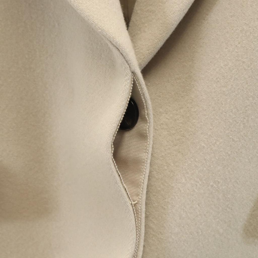 UNITED TOKYO Hergestellt in Japan Wollmischung Chester-Mantel 2 Beige Damen Gebraucht