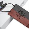 2 Pcs Wood Bookmark, Unique Bookmarks Gift for Men Women, Book Marks Accessories (Sun and Tree)