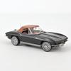 Norev Scale Chevrolet Corvette Stingray C2 Cabriolet 1963 Black NOREV CORVETTE STING RAY CABRIOLET 1/18