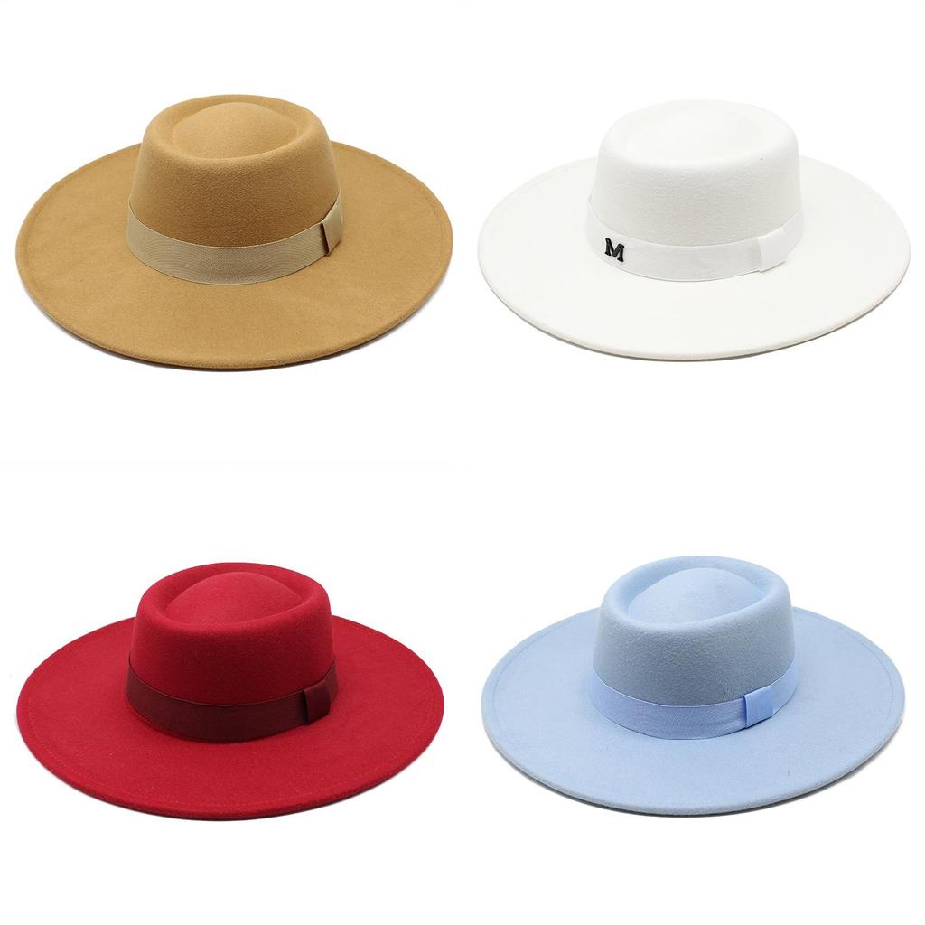 Wool Felt Bowler Hat For Men Women With Wide Brim Sun Protection And Breathability