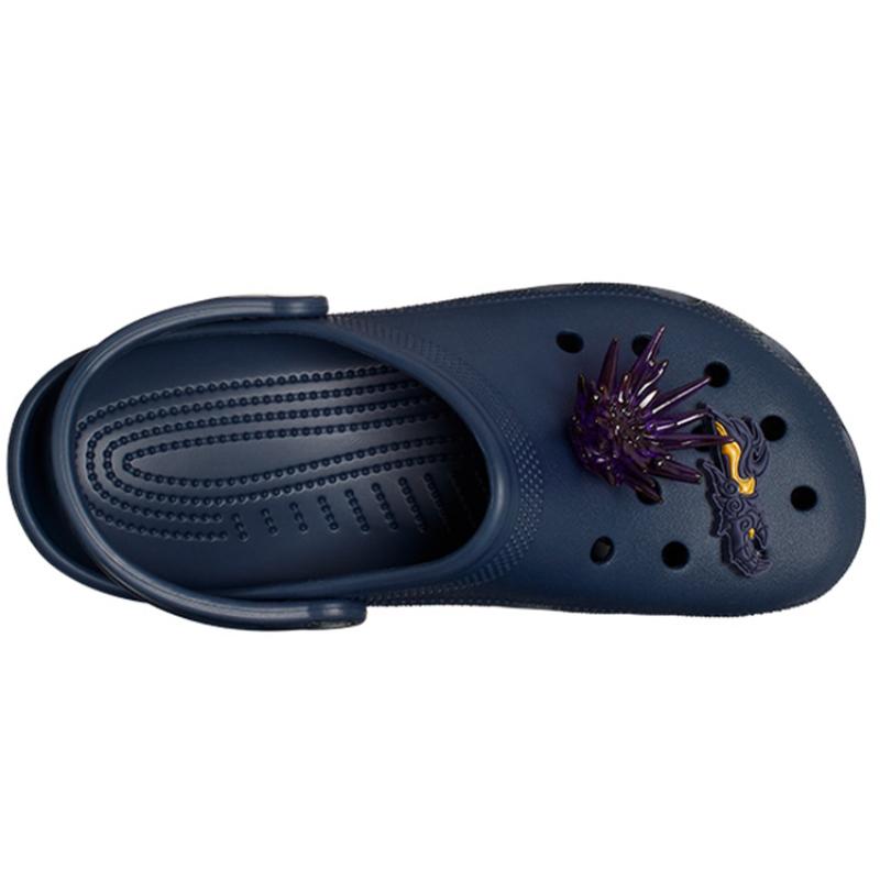 HONOR OF KINGS x Crocs Classic Clog Clogs Unisex Dark Blue Nether Flame, Sun Wukong Elite Edition