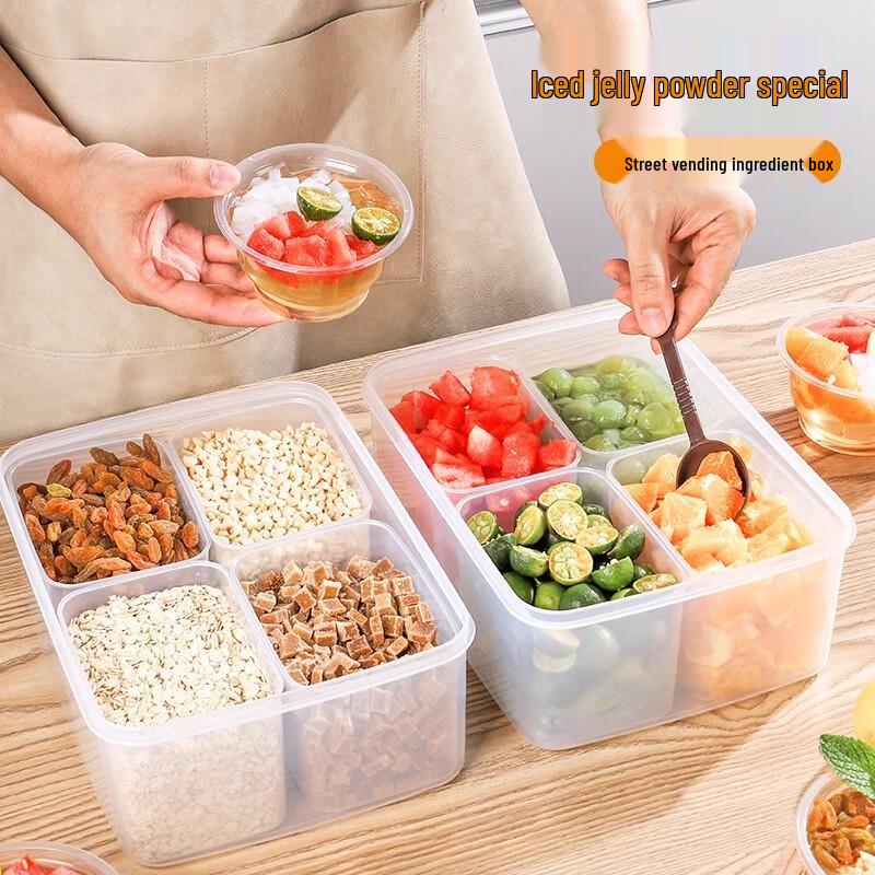 Shengbi Lai Commercial 6-Compartment Ingredient Organizer
