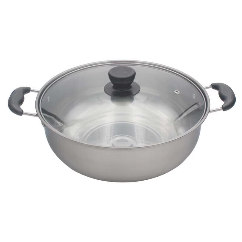 Zhishi Thickened Stainless Steel Hot Pot & Soup Pot