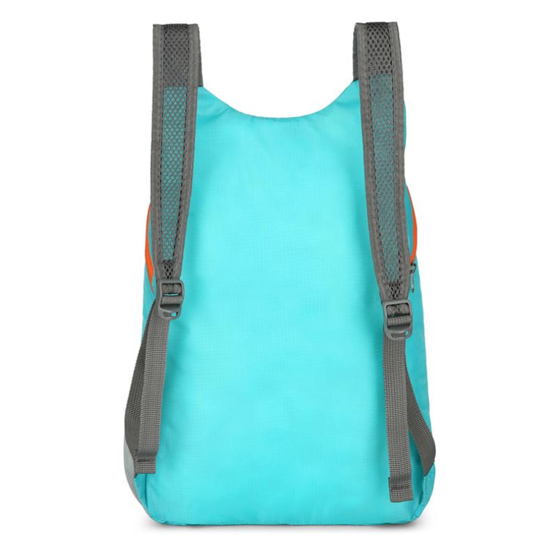 Lekki plecak, który można spakować. Składany, przenośny, składany plecak na zewnątrz. Torba podróżna na co dzień. Sport i wypoczynek. Plecak na co dzień dla mężczyzn i kobiet